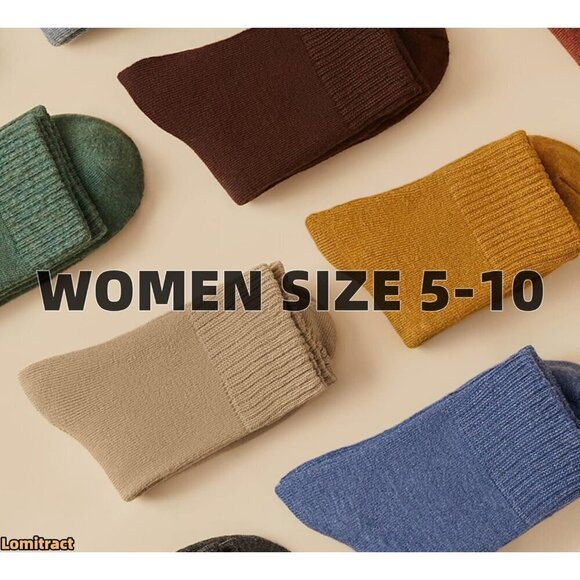 ✨ Lomitract Mini Crew Socks Women White Bamboo Fashion Comfortable Socks - Picture 6 of 6